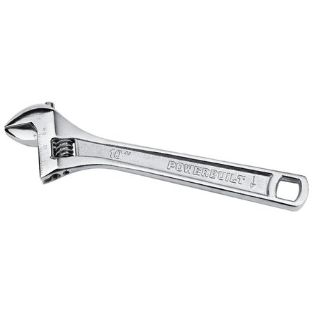 POWERBUILT 10" Adjustable Wrench 644042